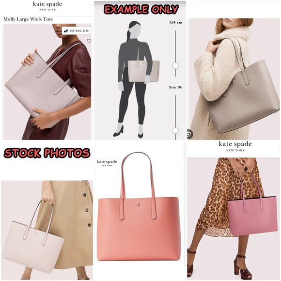 ✅❤️✅❤️SOLD❤️✅❤️✅🧡Kate Spade NY Leather 3 Compartment Tote Purse🧡 - Picture 11 of 17